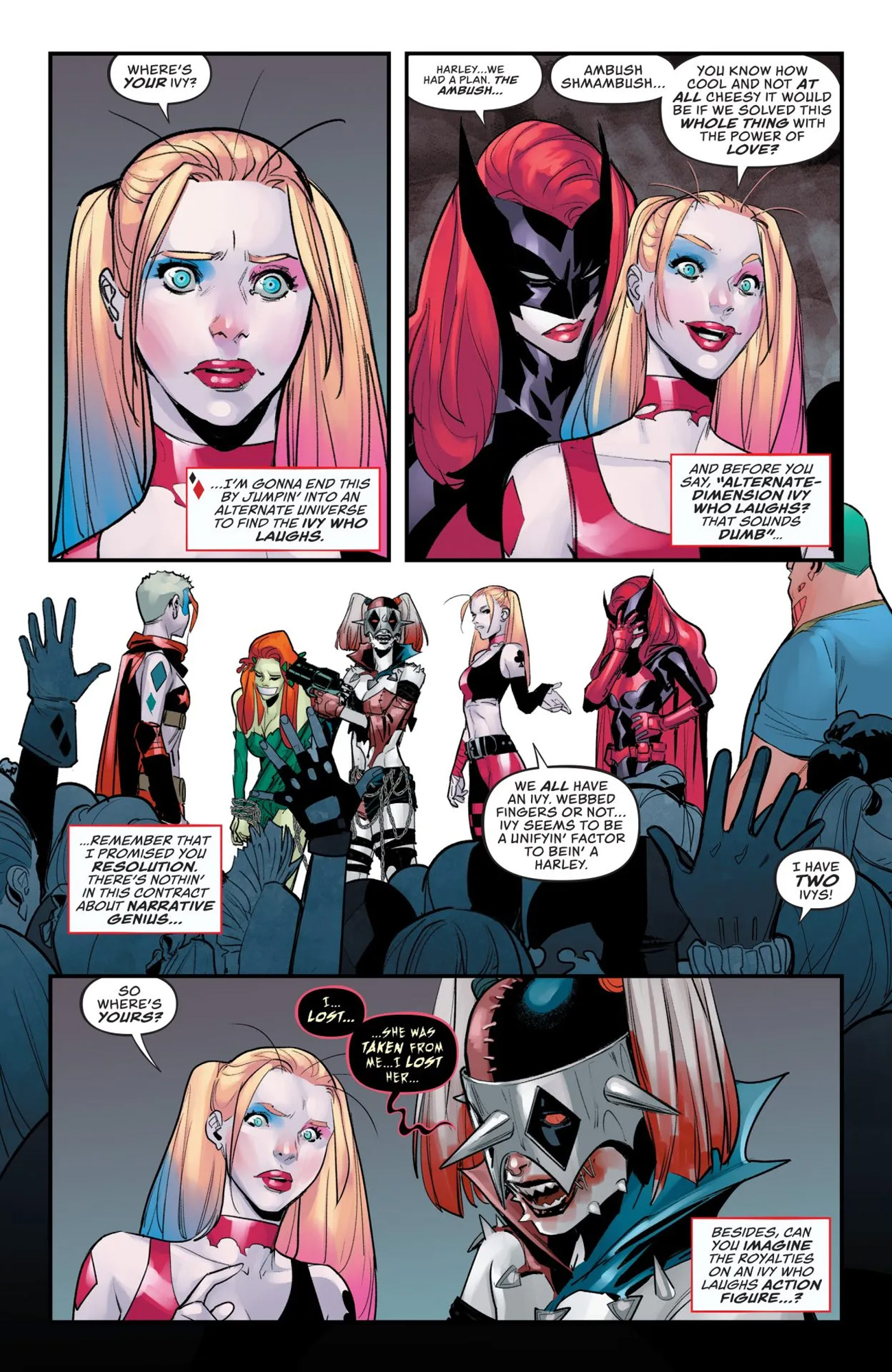 Harley Quinn 27 5 Page Preview And Covers Released By Dc Comics