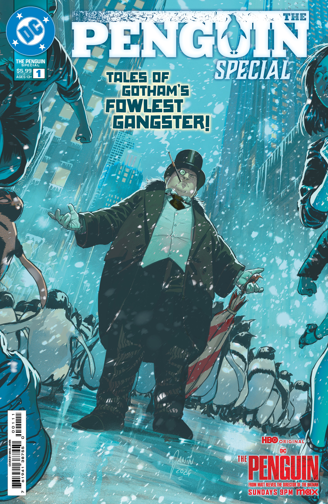 The Penguin Special 1 Preview and Cover released by DC Comics