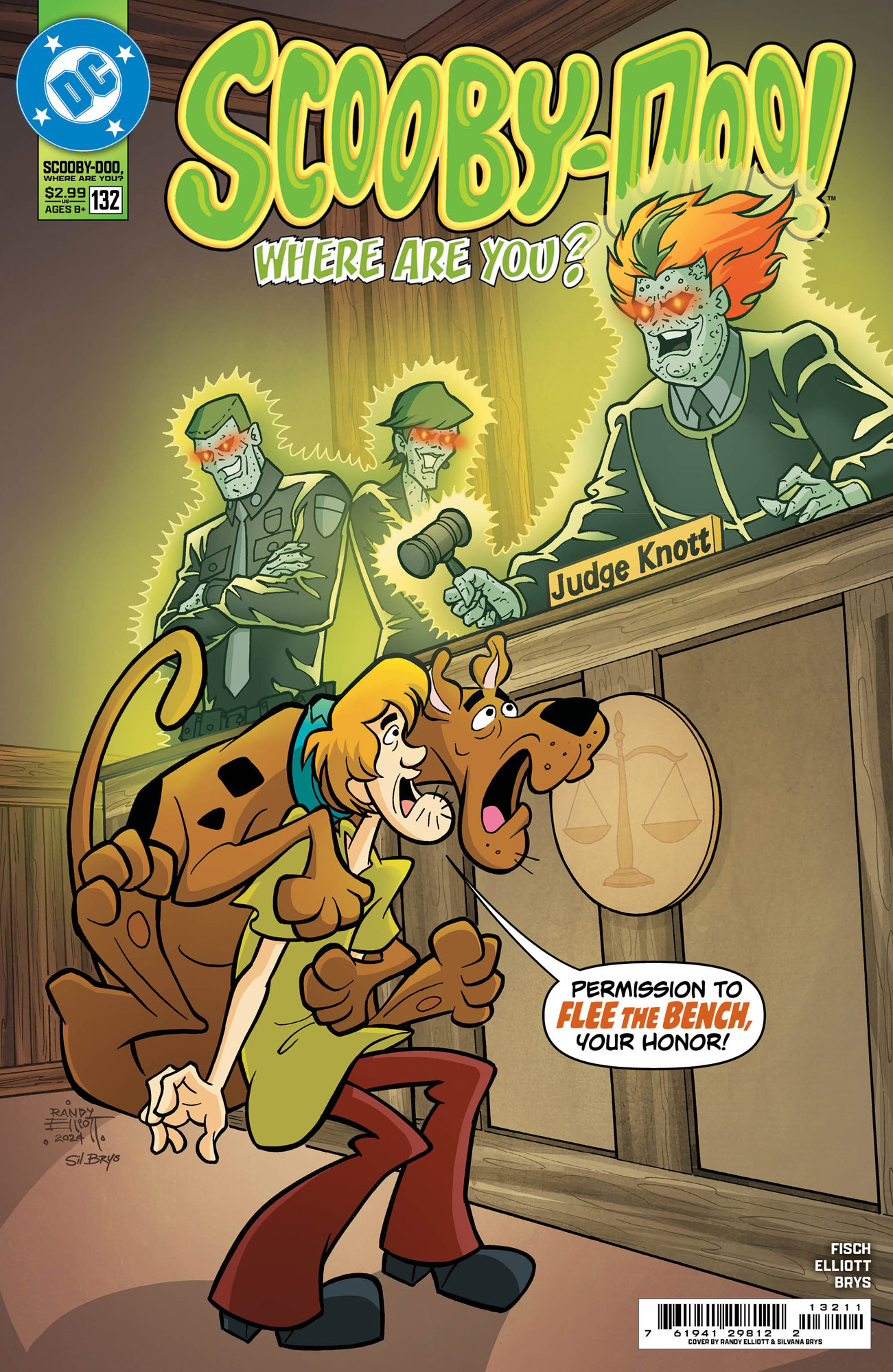 ScoobyDoo Where Are You? 132 Preview and Cover released by DC Comics